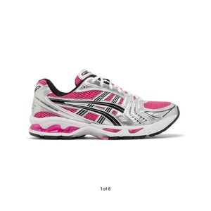 Brand New Asics Gel-Kayano 14 Pink and Silver Athletic Shoes